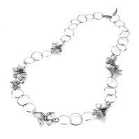 Collana Giovanni Raspini Donna Farfalle in Argento 09804 - 09804